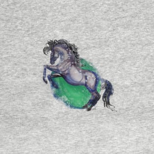 Dapper Dapple Gray Horse T-Shirt